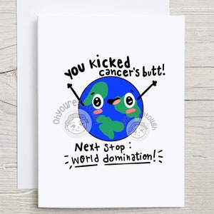 End of Cancer Treatment Card - End of Chemo Card - Cancer Card - Chemo Card - Funny Cancer Gift - Cancer Survivor - Cancer Support Card