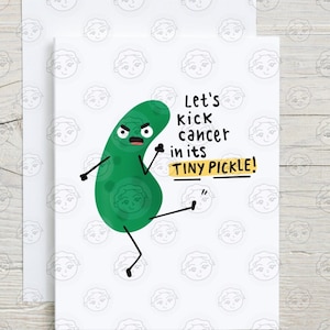 Funny Cancer Card - Cancer Greeting Card - Funny Cancer Gift - Cancer Support - Cancer Fighter - End of Chemo Card - Cancer Survivor Card