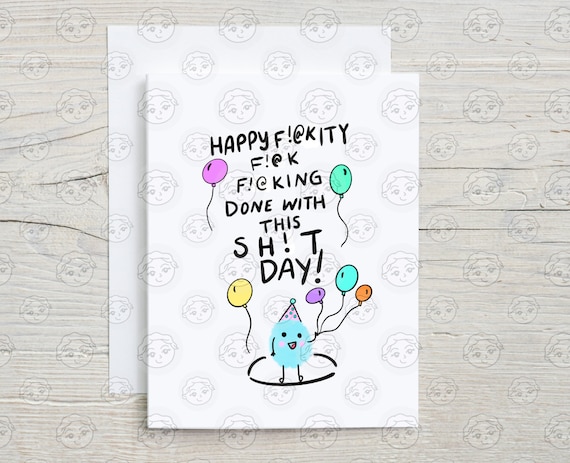 Hell Yes - F NO, Friendship & Encouragement Greeting Card Hell Yes - F NO, Friendship & Encouragement Greeting Card