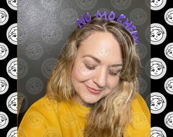 End of Chemo Cancer Crown Headband - 3D Printed Headband  display picture 1