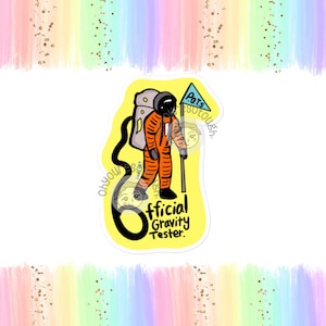 POTS Syndrome Sticker - POTS Gravity Tester - POTS Syndrome Awareness - Vinyl Sticker - Postural Orthostatic Tachycardia Syndrome