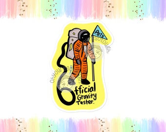 POTS Syndrome Sticker - POTS Gravity Tester - POTS Syndrome Awareness - Vinyl Sticker - Postural Orthostatic Tachycardia Syndrome