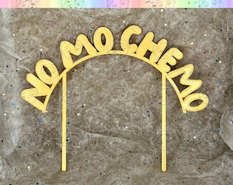 Cancer Cake Topper - End of Chemo Celebration - End of Chemo Cake Topper - Cancer Survivor Gift - 3D Printed Cake Topper - Cancer Gift