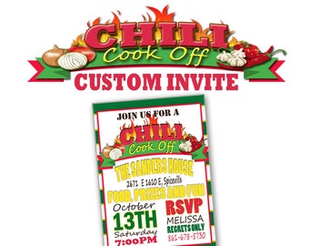 Chili Cook Off Score Cards Chili Cook Off Judges Score Cards Etsy