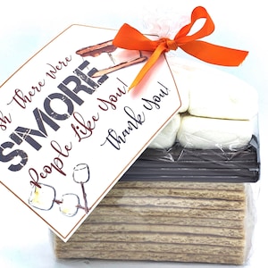 Étiquettes de remerciement, étiquette de remerciement S'More, carte de remerciement, souhait qu'il y ait des gens S'More comme vous, cadeau de remerciement, carte de remerciement S'More