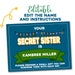 Young Women Girls Camp Secret Sister Cards, LDS Young Women Girls Camp, Editable, LDS Girls Camp ...