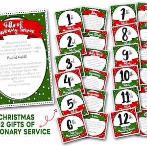 12 dias de presente missionário de Natal, contagem regressiva missionária para o Natal, 12 dias de Natal, presente missionário de Natal, pacote, SUD