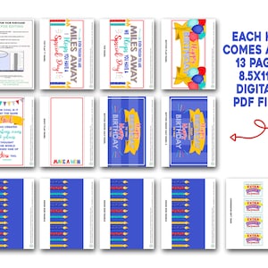 LDS Missionary Birthday Package, Printable Missionary Birthday Package, LDS Care Package, LDS ...