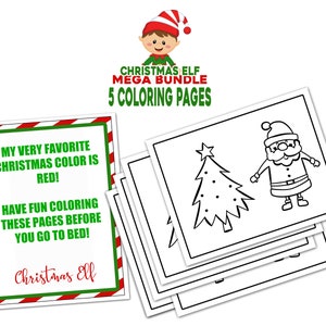 Elf Idea, Easy Elf Ideas, Printable Elf Ideas, Quick Elf Ideas, Family Tradition, Christmas Elf Idea, Last Minute Elf Printable, Mega Bundle image 6