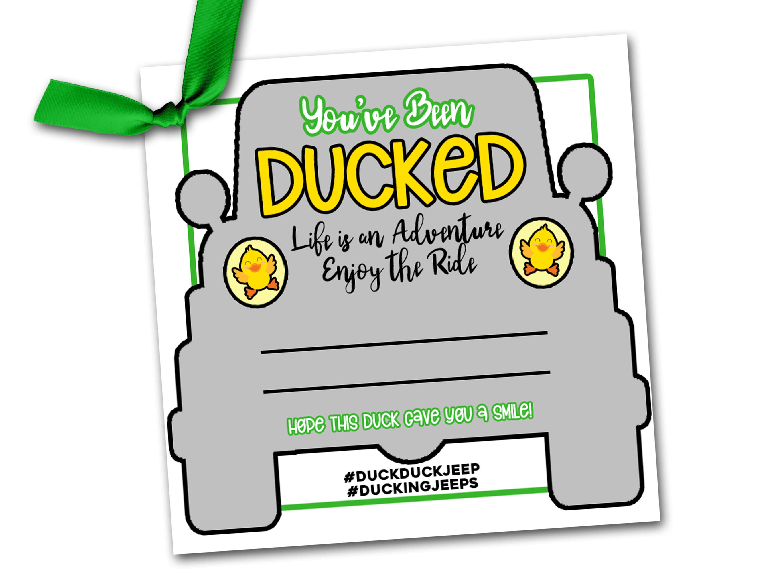 Duck Tags Rubber Duck Tag Duck Game Tags Printable - Etsy