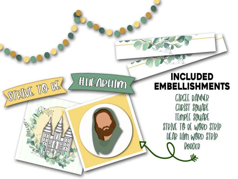 2023 Young Women Bulletin Board Kit LDS Young Women Theme I - Etsy