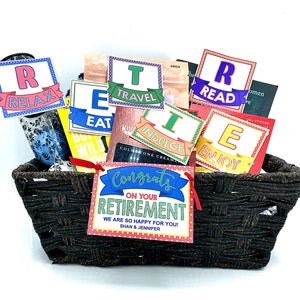 Retirement DIY Kit, Retirement Gift, Printable Retirement Gift, Congratulations on Your ...