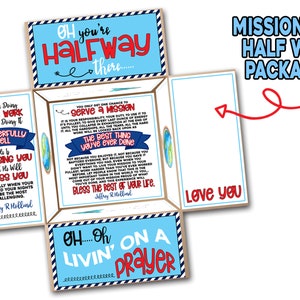 Pakiet Misyjny LDS Halfway Care Package, Pakiet Misyjny do Wydruku na Rok, Pakiet Roczny, Pakiet Halfway, Pakiet Misyjny LDS