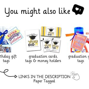High School Graduation Candy Gram Poster, Candy Bar Poster, Graduation ...