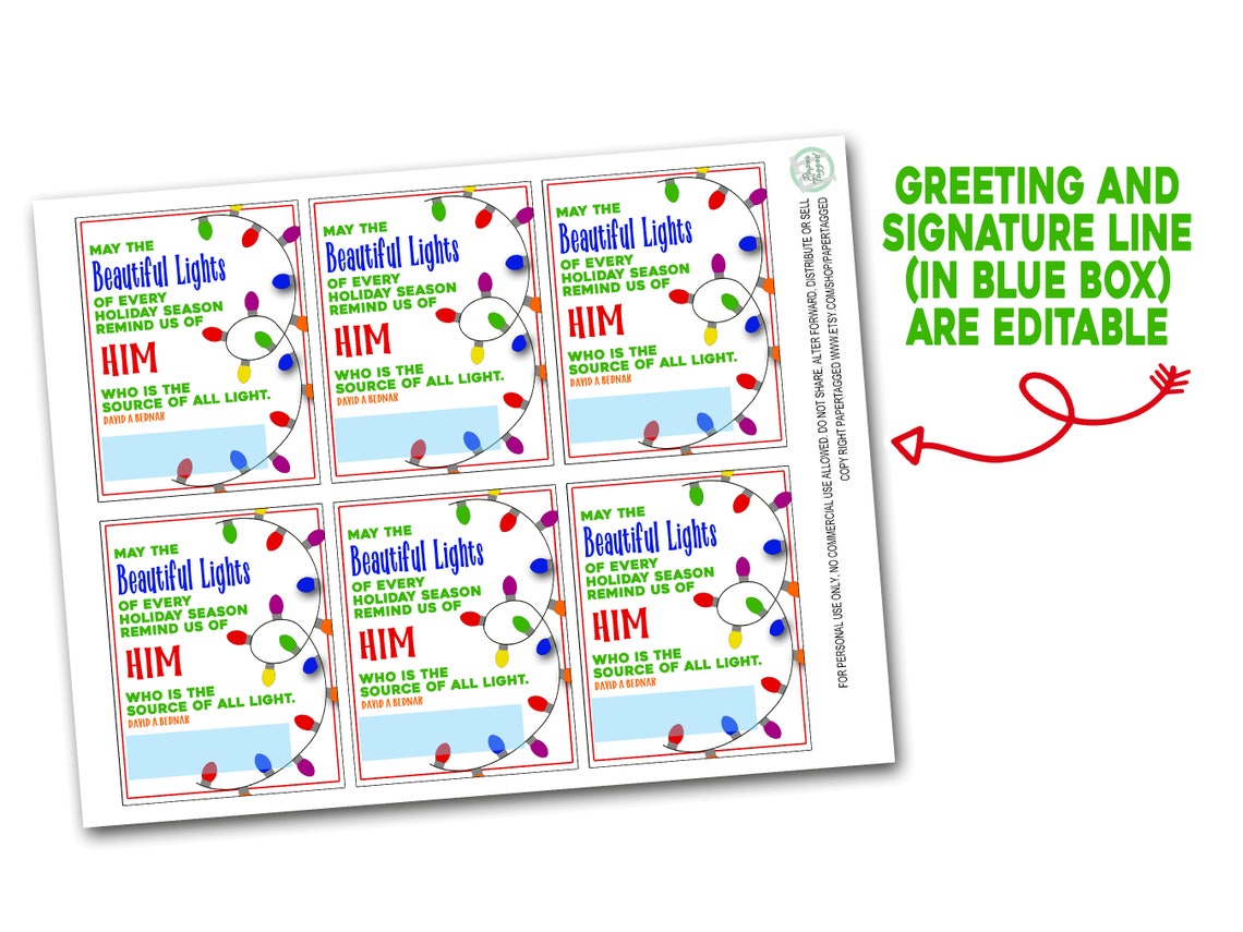 Primary Christmas Gift LDS Primary Christmas Gift Primary Etsy