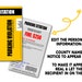 Fake Parking Ticket, Parking Citation, April Fools' Day Joke, Printable ...