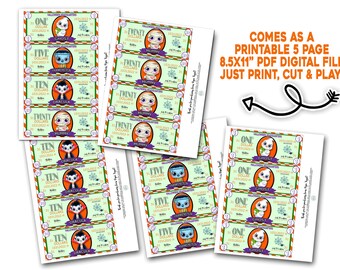 FREE Printable Fortnite Play Money