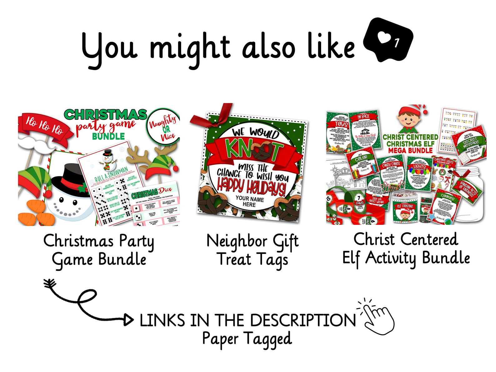 Legend of the Candy Cane Printable Tag, Candy Cane Poem, Christmas Tags ...