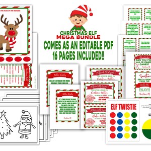 Elf Idea, Easy Elf Ideas, Printable Elf Ideas, Quick Elf Ideas, Family ...