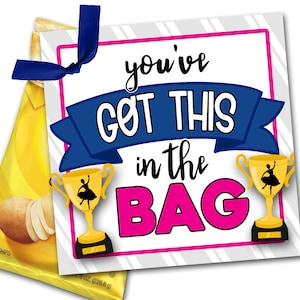 Dance Competition Good Luck Favor Tags, Got this in the Bag, Dance Team Favors, Dance Competition Good Luck Tags, Tanz, Team Geschenk
