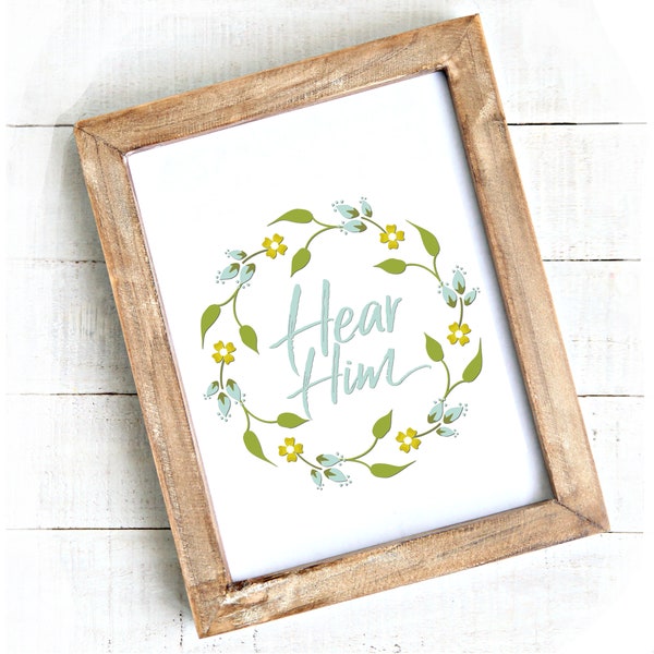 Hear Him - Etsy