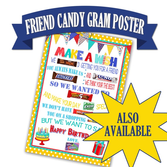 Father's day hotsell candy gram