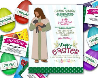 Easter Week with Christ, LDS Missionary Easter Gift, LDS Primary Easter Gift, LDS Young Women Easter Gift, Easter Ministering, Holy Week