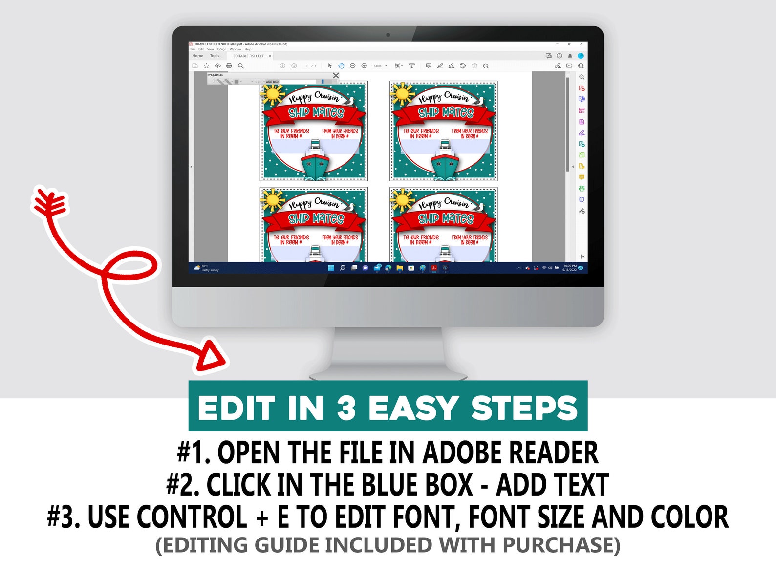 Fish Extender Cabin Gift Exchange Cruise Gift Exchange Tags Etsy