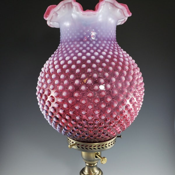 Antique Fenton Lamp Etsy