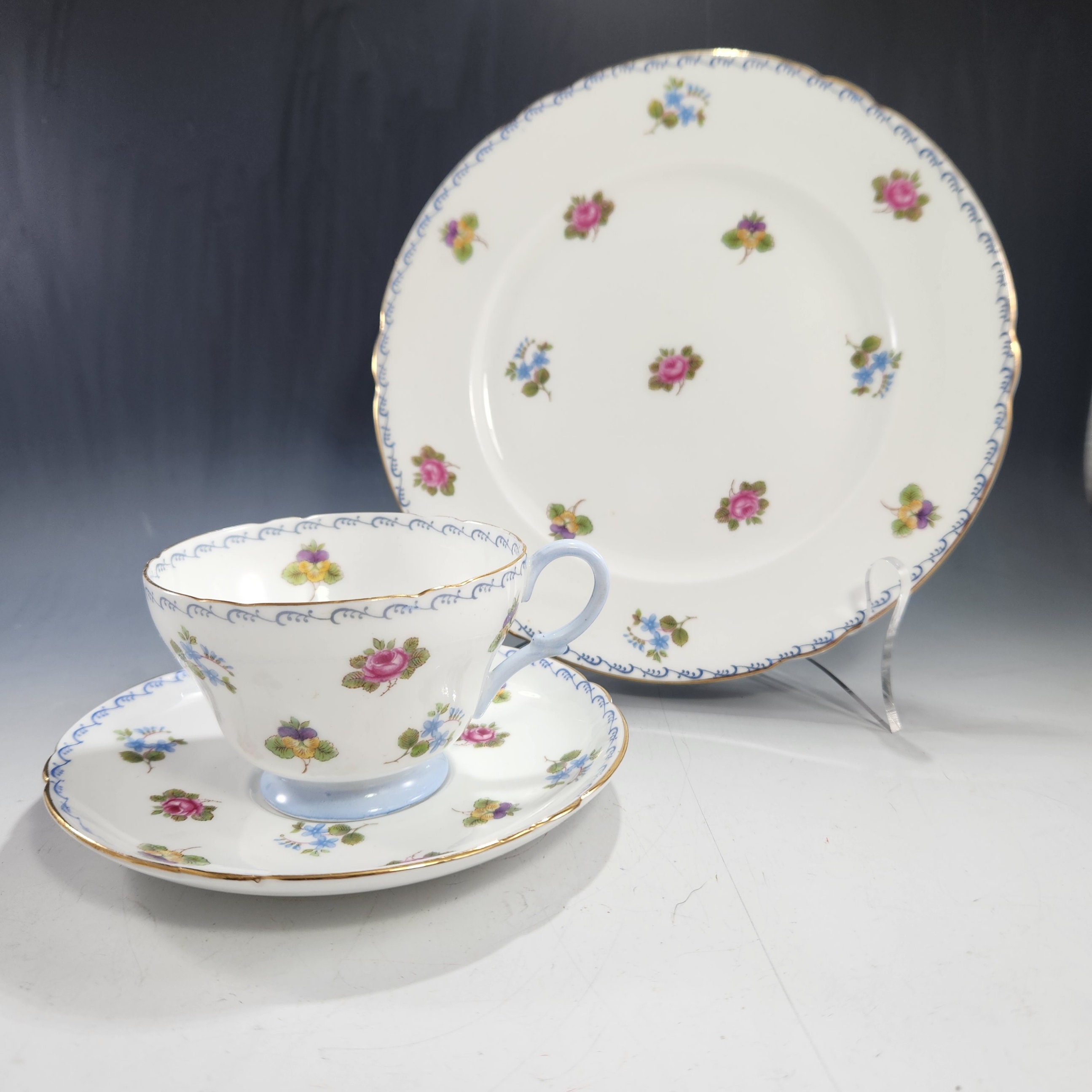 English Tea Trio - Etsy