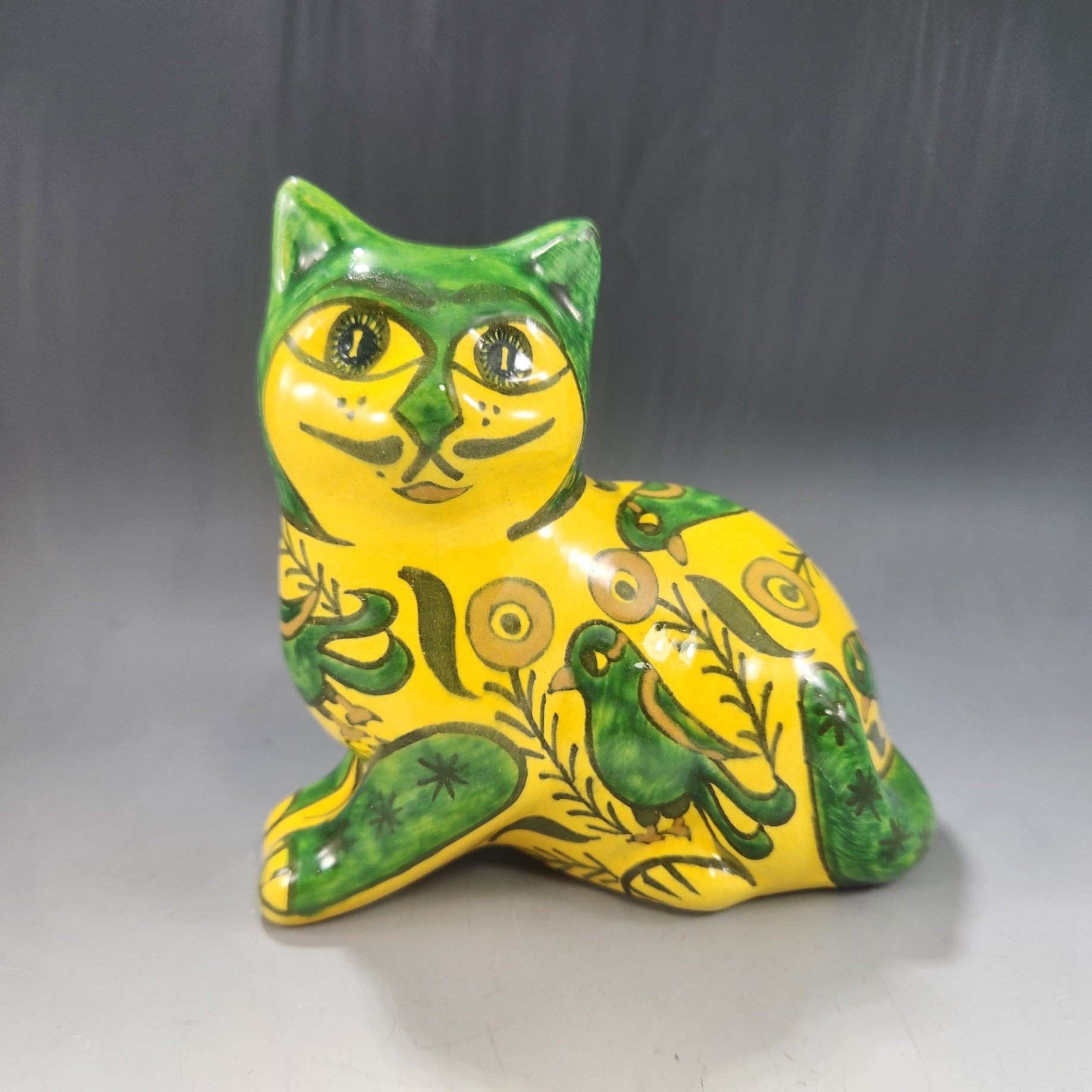 Turkish Hand Painted Cat - Etsy Turkish Hand Painted Cat - Etsy
