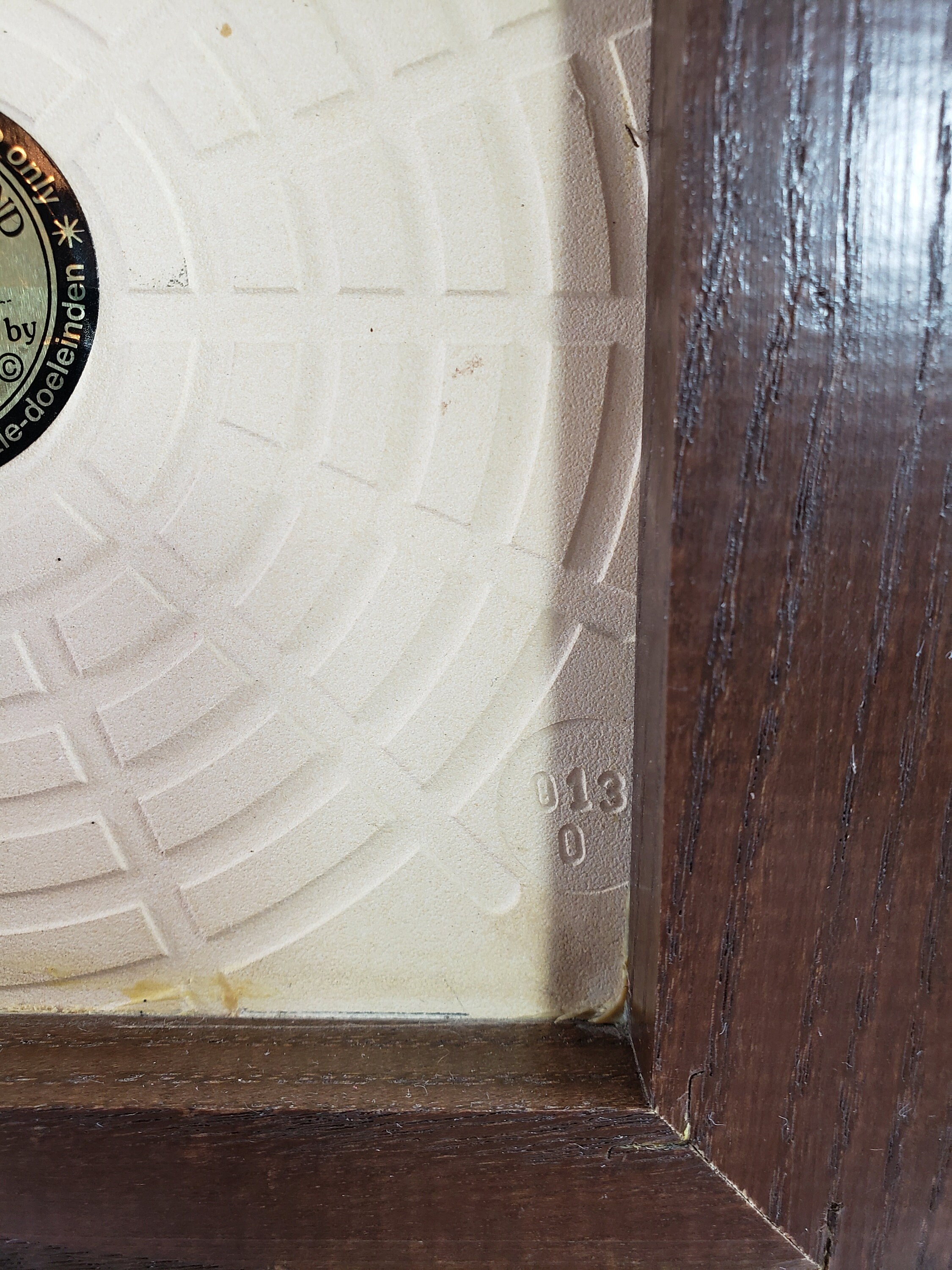 Azulejo de cerámica holandesa enmarcado de madera El | Etsy