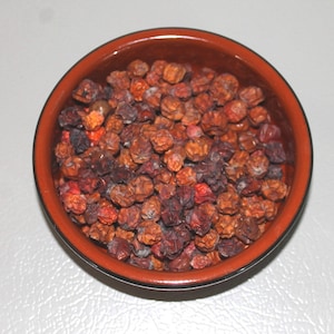 Hand Picked and Dried Rowan Berries for rituals protection or decoration-Mountain Ash-Metaphysical talisman-ancient Celtic-Sorbus hybrida