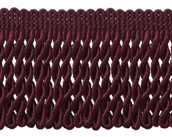 4.75/" Bullion fringe Trim light golden brow match Tassel Fringe AE343B-A4