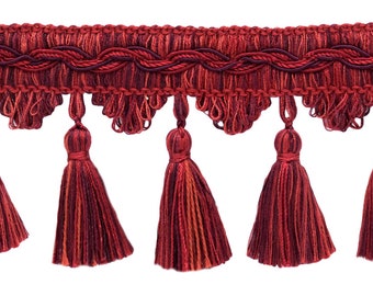 Black Cherry 76cm Tassel|30 24cm Sprea Chinese Red|Curtain and Drapery Tassel Tieback|9 12 Large Elegant |Maroon