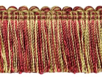 Chinese Red|4/" Small Tassel|Merlot Black Cherry Set of 10 Maroon VNT12