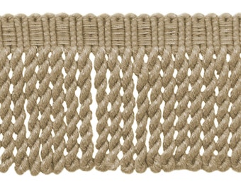 5 Yard Value Pack 6 inch Long, Sandstone Light Beige Bullion Fringe Trim Style# BFS6-WVN Color: A10 15 Feet 4.6M