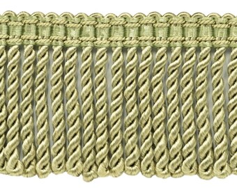5 Yard Value Pack 6 inch Long, Sandstone Light Beige Bullion Fringe Trim Style# BFS6-WVN Color: A10 15 Feet 4.6M