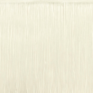 DÉCOPRO 8&quot; (20cm) Chainette Fringe Trim # CF08, Off White #OW (White Ivory, Cream Ivory, Off White) 5 Yards (15 ft/4.5m)