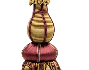Alexander Collection Großes Tassel & Drapery Raffhalter, Quaste Länge 12 "(30,5 cm), 30 ""Spreizung (76 cm) (Style # TBAX12) #LX09 Wird einzeln verkauft."
