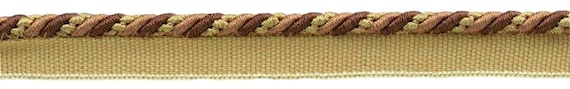 Grande Ritorto Decorativo Cordino Corda Con Labbro,Colore #EL09 [ Sold ad Yard