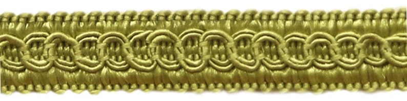 Style# 0050SG Color CELEDON Green G6 54 Yard Package of 12 Basic Trim Decorative Gimp Braid