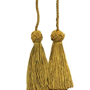 Fermatende e fermatende DÉCOPRO, 3 3/4" (9,5 cm), 27" (68,5 cm) # BHCT, oro antico #C4 (oro giallo scuro) Set di 2