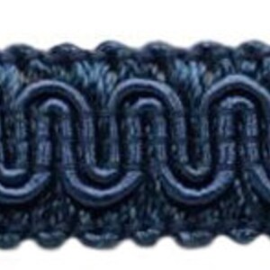 1.5 cm Basic Solid Collection Kordel Borte Zierband #0058SG #J3 (Dunkelblau) 12 Yards (36 ft/11 m) Bild 2