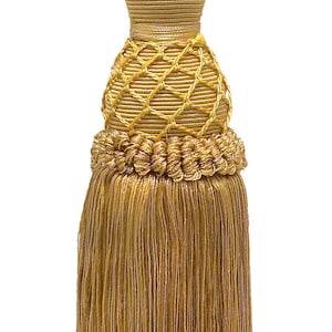 DÉCOPRO Curtain & Drapery Tassel Tieback, Tassel Length 10&quot; (25cm), Spread 30&quot; (76cm) # TBIN1 #4975 Sold Individually