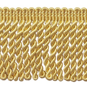 Buy Closeout Metallic Gold Fringe Trim 3' - Hessberg USA Online at Best  price - NJ