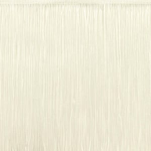 DÉCOPRO 8&quot; (20cm) Chainette Fringe Trim # CF08, Off White #OW (White Ivory, Cream Ivory, Off White) Sold By The Yard (36&quot;/3 ft/0.9m)
