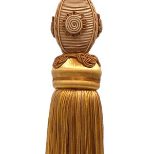 DÉCOPRO Curtain & Drapery Tassel Tieback, Tassel Length 10&quot; (25cm), Spread 30&quot; (76cm) # TBB1 #8633B Sold Individually