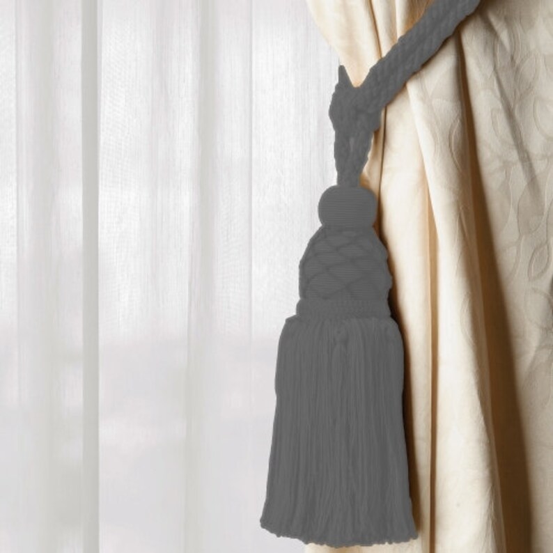 Black Cherry 76cm Tassel|30 24cm Sprea Chinese Red|Curtain and Drapery Tassel Tieback|9 12 Large Elegant |Maroon