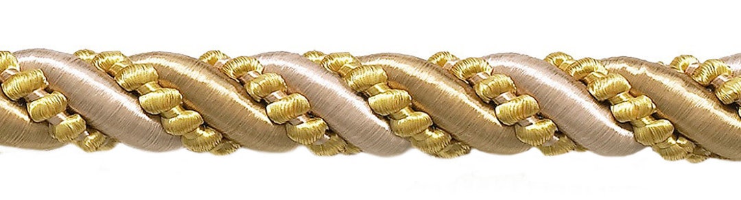 Cordoncino Decorativo Oro E Blu Navy 9,5 Metri – Perfetto Per Natale, Tende E Progetti Fai Da Te